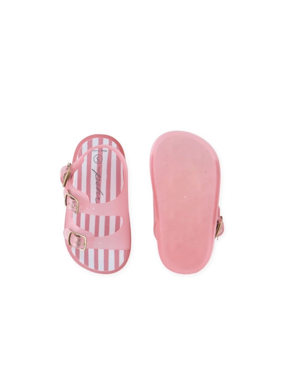 Pehr Pink Kids Splash Sandals T6 - Picture 2 of 6